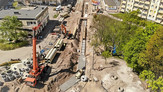Modernizacja dwutorowej linii tramwajowej Stogi